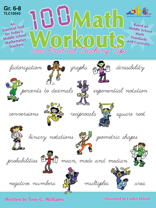 Title details for 100 Math Workouts by Tony G. Williams - Wait list